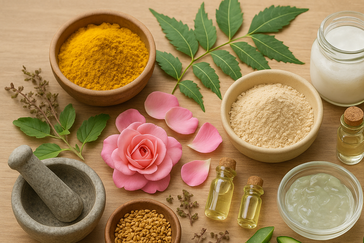 Ayurveda skicare ingredients 