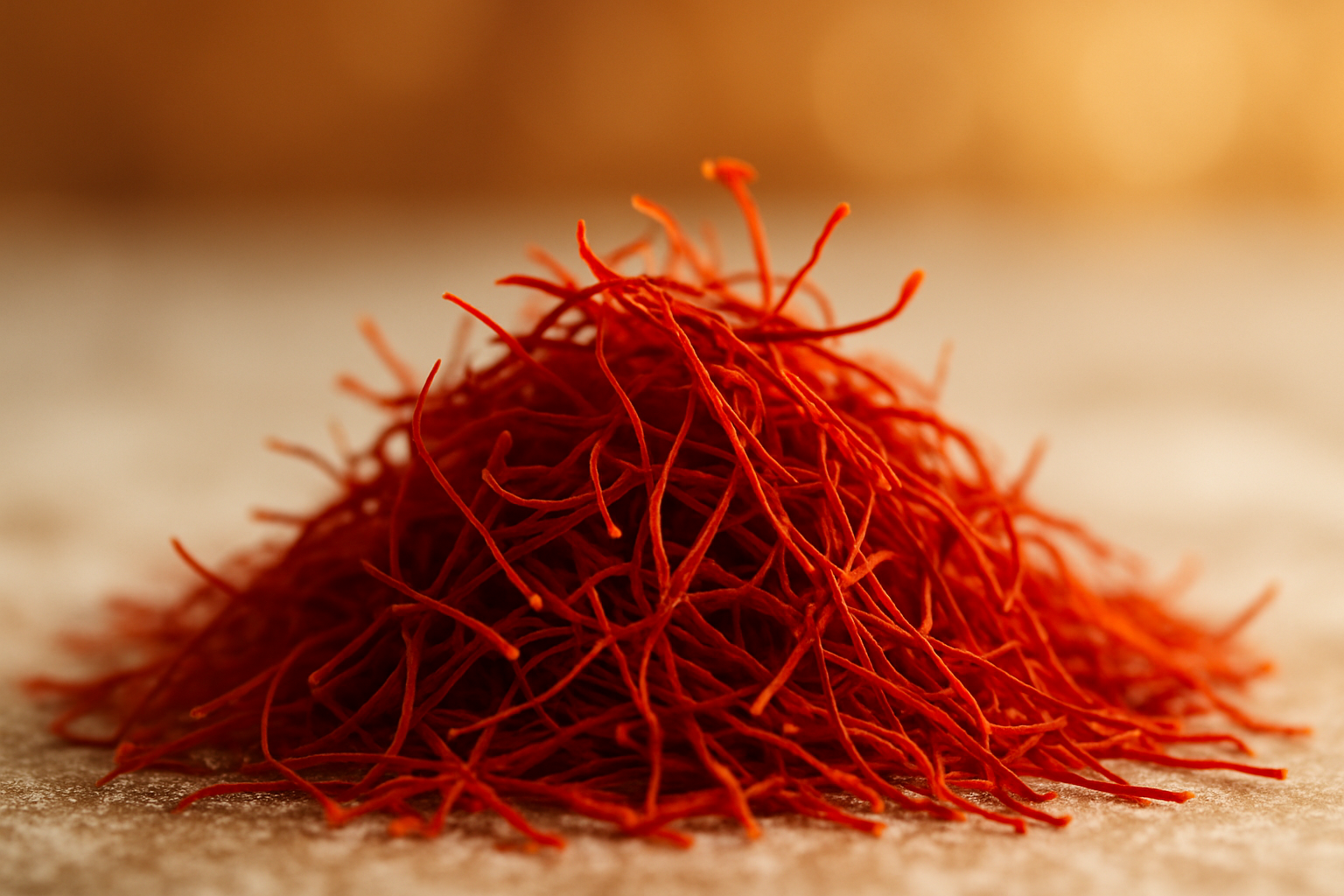 Image of Saffron with blur background