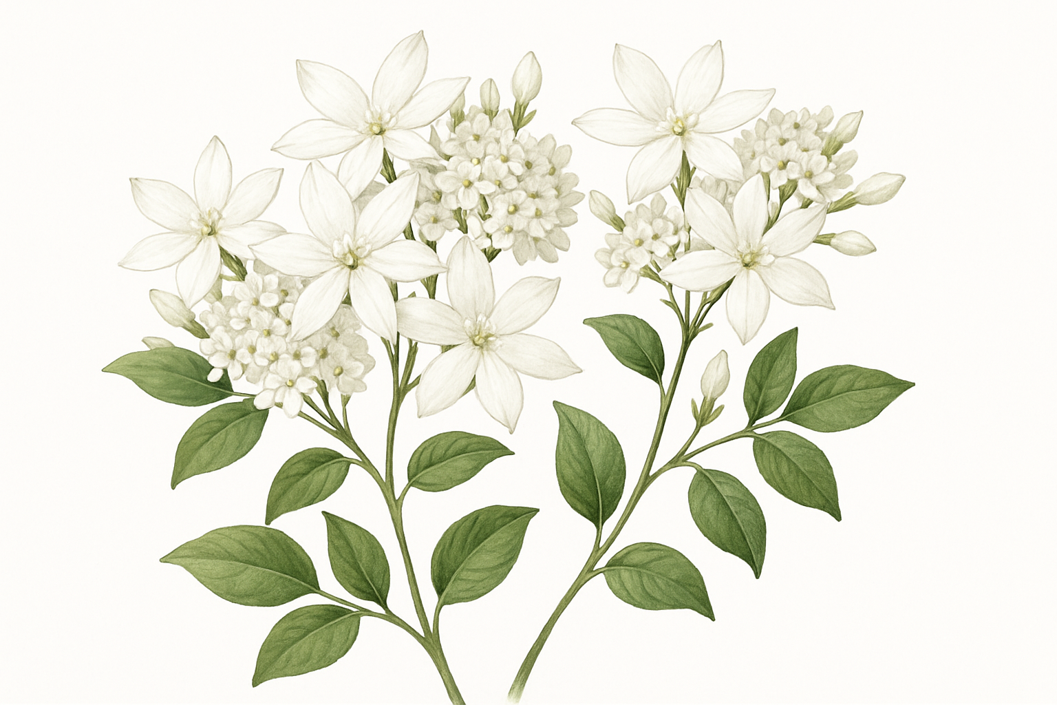 with white background